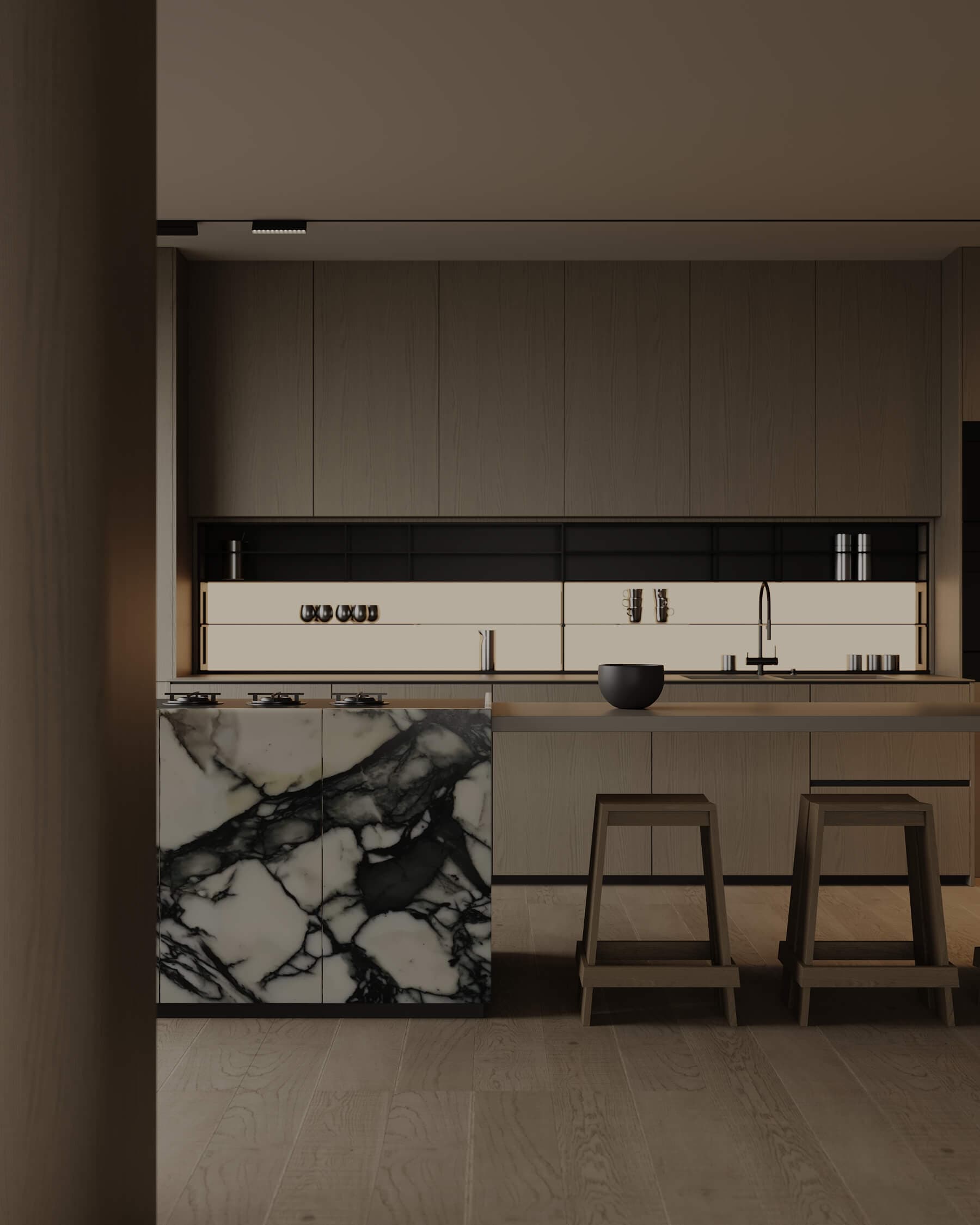 Curved wall scene — image 6