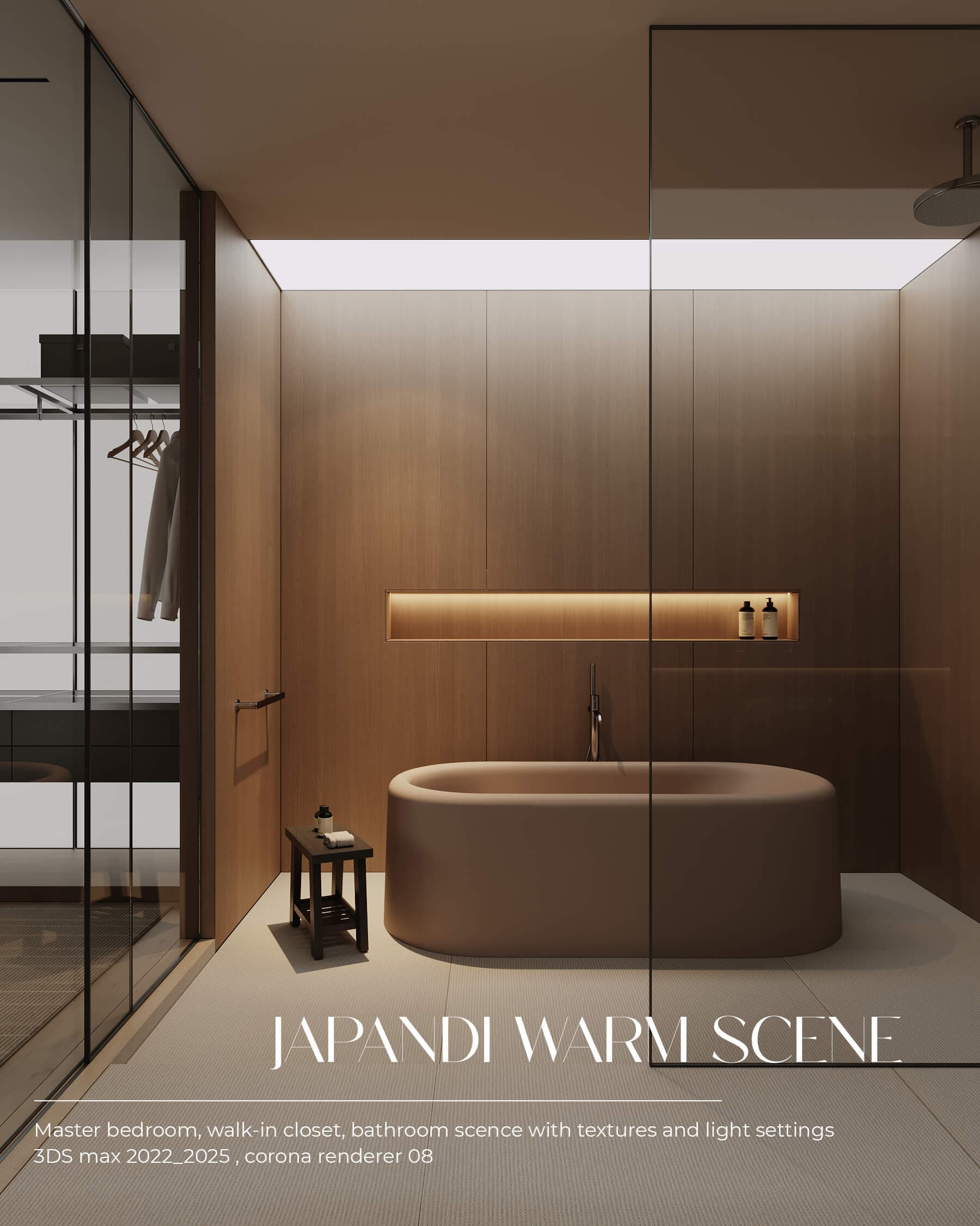 Japandi warm scene — image 1